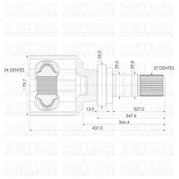Transmissão Tulipa VT5673 - VETOR Catálogo de produtos